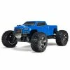 ARRMA 1/10 BIG ROCK CREW CAB 4X4 3S BLX Brushless Monster Truck RTR, Blue - SCRATCH & DENT for Ready-To-Run