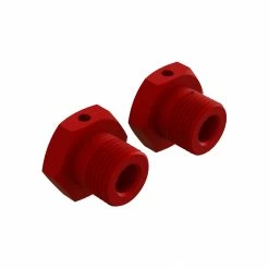 ARRMA Aluminum Wheel, 17mm Hex, Red (2) for Tires & Wheels