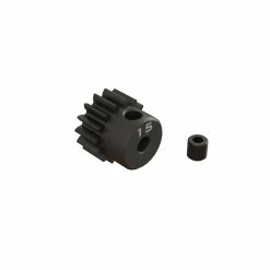 ARRMA 15T 0.8Mod 1/8" Bore CNC Steel Pinion Gear for Parts