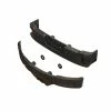 ARRMA Bumper Set, Black Chrome for Parts
