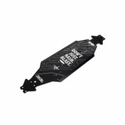 ARRMA Aluminum Chassis CNC 7075 T6 LWB, Black: EXB for Parts