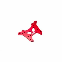 ARRMA Front Aluminum Shock Tower CNC 7075 T6 L, Red: EXB for Parts