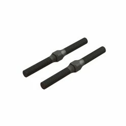 ARRMA Steel Turnbuckle, M4 x 48mm, Black (2) for Parts