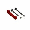 ARRMA Front Upper Aluminum Suspension Mount CNC, Red: EXB for Parts -ARRMA store online ARA330659 A0 Y70AMPGY
