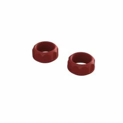 ARRMA Threaded Shock Collar Red (2) for Parts