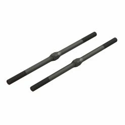 ARRMA Steel Turnbuckle, M4 x 95mm Black (2) for Parts