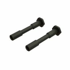 ARRMA Steel Steering Post 6x42mm Black (2) for Parts