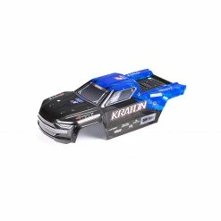 ARRMA 1/10 Painted Body, Black/Blue: KRATON 4X4 4S BLX for Parts