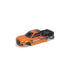 ARRMA 1/10 GRANITE 4X2 Painted Decaled Trimmed Body Orange/Black for Bodies