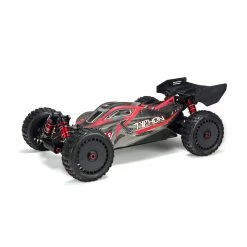 ARRMA 1/8 Painted Body with Decals, Black/Red: TYPHON 6S for Bodies