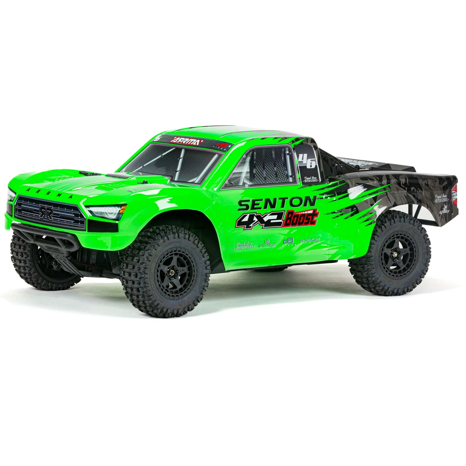 ARRMA 1/10 SENTON 4X2 BOOST MEGA 550 Brushed Short Course Truck RTR, Green for Ready-To-Run 3 ARRMA 1/10 SENTON 4X2 BOOST MEGA 550 Brushed Short Course Truck RTR, Green for Ready-To-Run