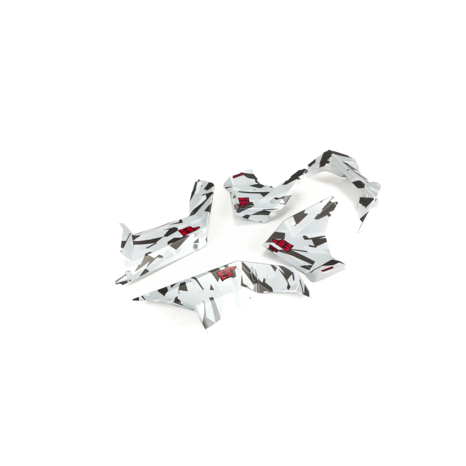 ARRMA 1/7 Guard Set Painted, White Camo: FIRETEAM for Bodies 3 ARRMA 1/7 Guard Set Painted, White Camo: FIRETEAM for Bodies