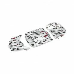 ARRMA 1/7 Exterior Body Panels Painted, White Camo: FIRETEAM for Bodies