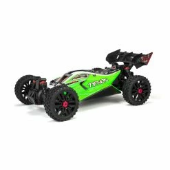 ARRMA 1/8 TYPHON 4WD V3 MEGA 550 Brushed Buggy RTR, Green for Ready-To-Run