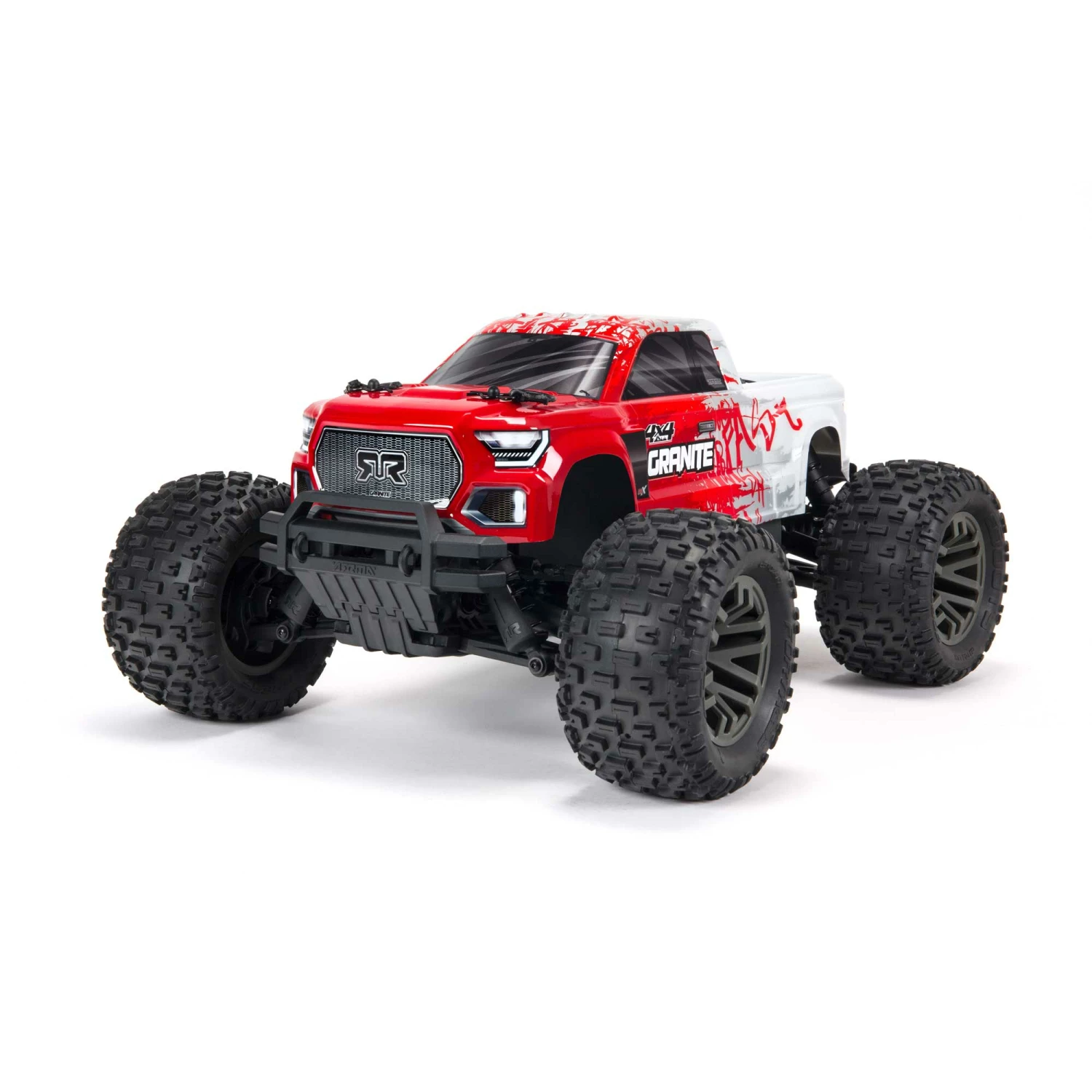 ARRMA 1/10 GRANITE 4WD V3 3S BLX Brushless Monster Truck RTR, Red - SCRATCH & DENT for Ready-To-Run 3 ARRMA 1/10 GRANITE 4WD V3 3S BLX Brushless Monster Truck RTR, Red - SCRATCH & DENT for Ready-To-Run