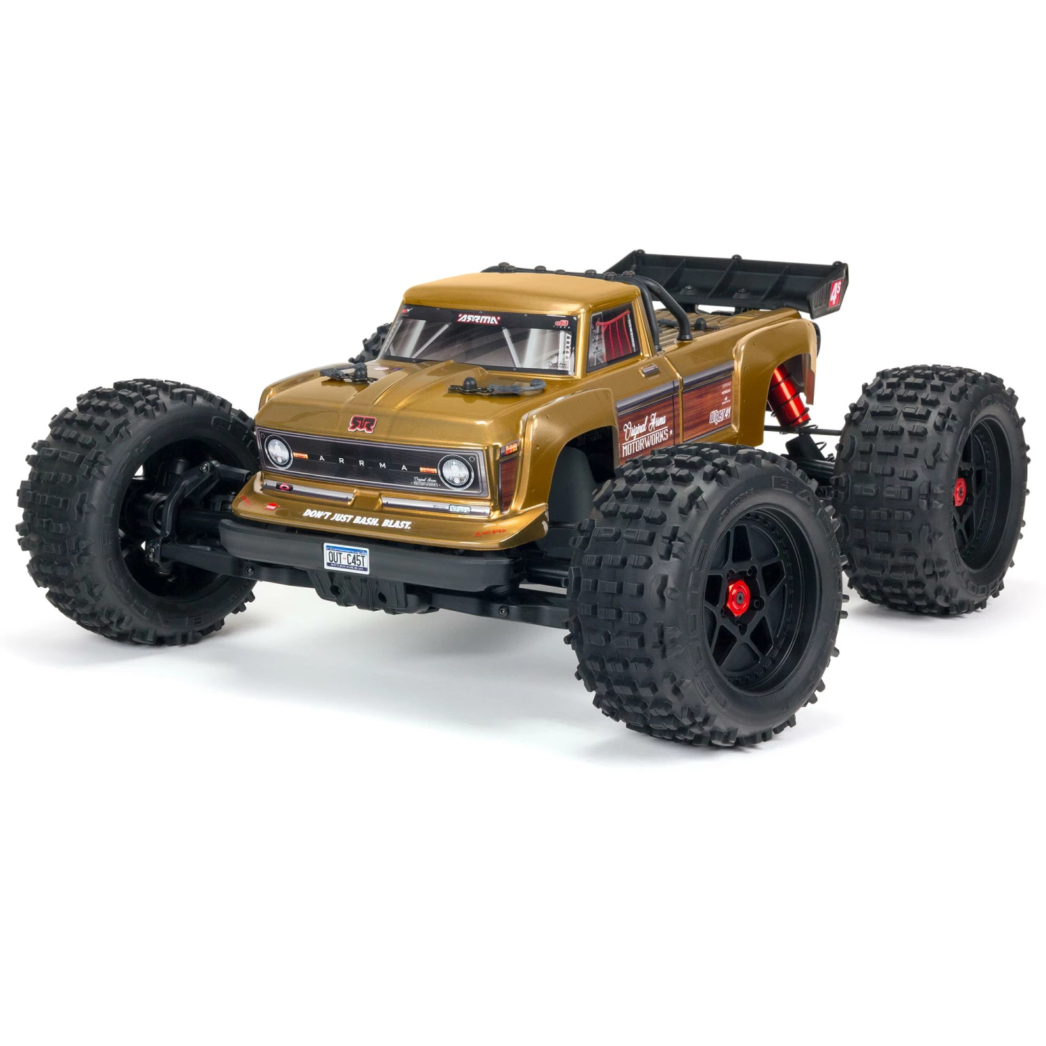 ARRMA 1/10 OUTCAST 4X4 4S V2 BLX Stunt Truck RTR, Bronze for Ready-To-Run 3 ARRMA 1/10 OUTCAST 4X4 4S V2 BLX Stunt Truck RTR, Bronze for Ready-To-Run