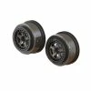 ARRMA 1/10 SC Front/Rear 2.2/3.0 Wheels, 14mm Hex, Black Chrome (2) for Tires & Wheels -ARRMA store online ARA510098 A0 W3JWT6EC