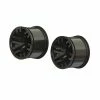 ARRMA 1/10 MT Front/Rear 2.8 Wheels, 14mm Hex, Black Chrome (2) for Tires & Wheels -ARRMA store online ARA510099 A0 6MXHM42K