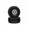 ARRMA 1/8 dBoots Fortress Front/Rear 2.4/3.3 Pre-Mounted Tires, 17mm Hex, Gunmetal (2) for Tires & Wheels -ARRMA store online ARA550069 A0 APMUG750