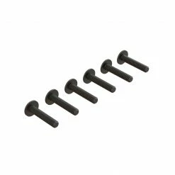 ARRMA Flanged Button Head Screw, M4x20mm (6) for Parts