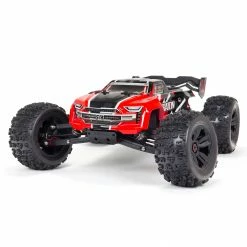 ARRMA 1/8 KRATON 6S V5 4WD BLX Speed Monster Truck with Spektrum Firma RTR, Red for Ready-To-Run
