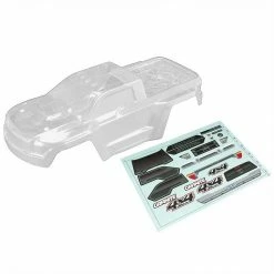 ARRMA 1/10 Body with Decals, Clear: GRANITE 4x4 for Bodies