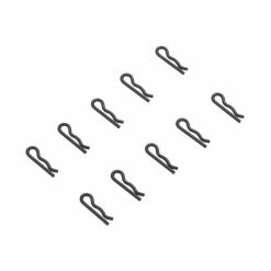 ARRMA Body Clip Black Small (10) for Parts