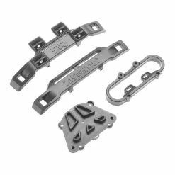 ARRMA Front Rear Bumper Set: Nero for Parts