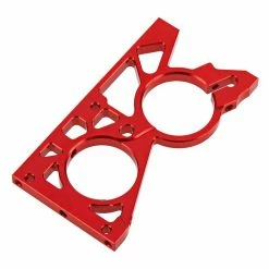 ARRMA Bulkhead Mid-Rear Aluminum Red: Nero for Parts