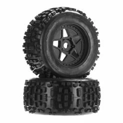 ARRMA 1/8 dBoots Backflip Monster Truck 6S Front/Rear 3.8 Pre-Mounted Tires, 17mm Hex (2) for Tires & Wheels