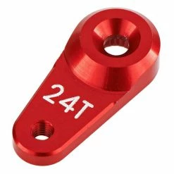 ARRMA Servo Horn Metal 24T Aluminum Red for Parts
