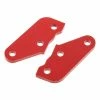 ARRMA Steering Plate A Aluminum Red (2) for Parts