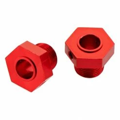 ARRMA Wheel Hex Aluminum Red: Nero (2) for Parts