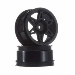 ARRMA 1/10 Front 2.2/3.0 Wheels, 12mm Hex, Black: Raider for Tires & Wheels
