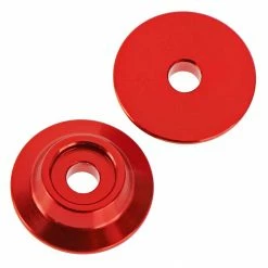 ARRMA Wing Button, Aluminum Red (2) for Parts